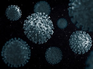 image of virus cell - Physical Risk Assessment